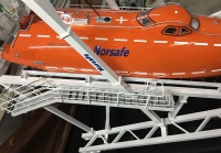 customized model of 自由落体式升降艇及艇架系统